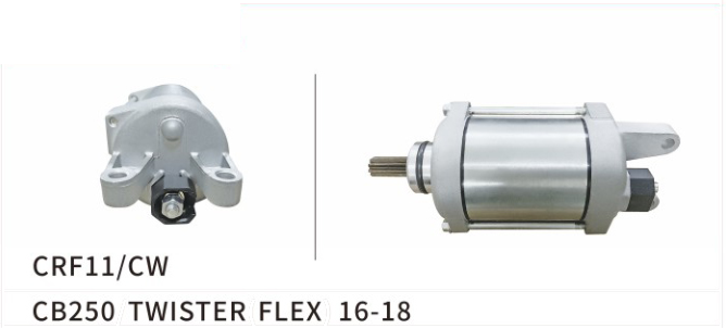 STARTER MOTOR HC09-066-HONDA  CB 250 TWISTER (FLEX) 16-18 STREET CRF250F 19-23 OFF-ROAD