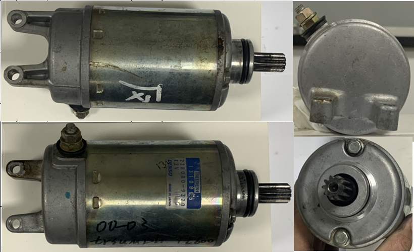 STARTER MOTOR HC09-166A-KAWASAKI NINJA ZX-6 94-01 ZZR600 93-03