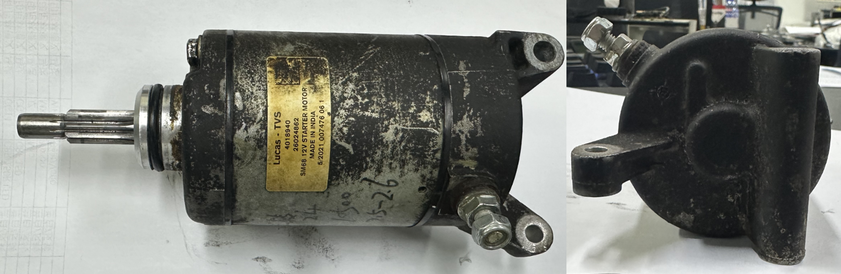 STARTER MOTOR HC09-224-POLARIS ATV SPORTSMAN 570 21-24